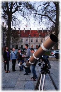 Zajęcia sekcji 25 kwietnia 2009 sekcja astronomiczna
